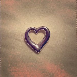 Retired- Floating Heart Pendent- James Avery